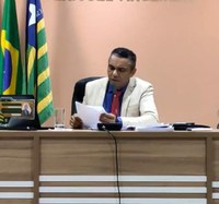 PRESIDENTE DA CÂMARA FAZ COBRANÇAS PARA CONTINUAÇÃO DE OBRAS.